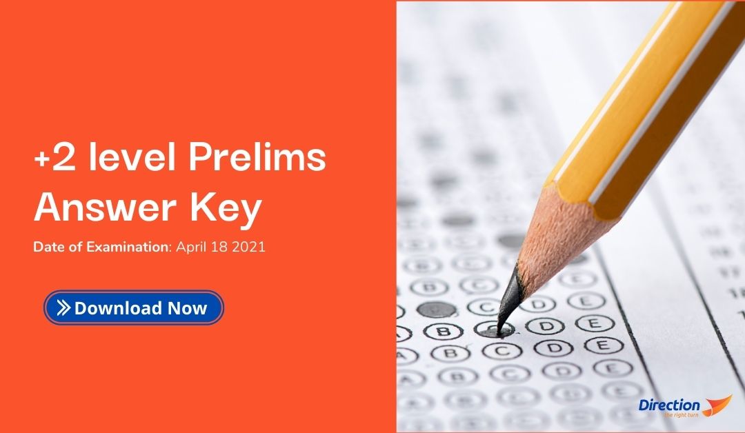 Kerala PSC Plus Two (+2) Level Answer Key 2021 Kerala PSC - Direction E ...