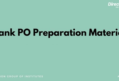 Bank PO Preparation Material