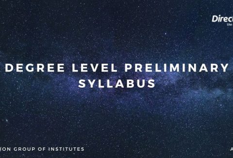 Degree Level Preliminary Syllabus (1)
