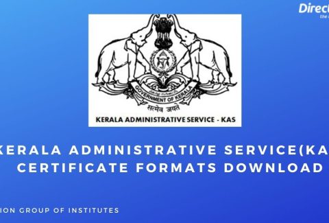 Kerala Administrative Service(KAS) Certificate Formats Download (1)