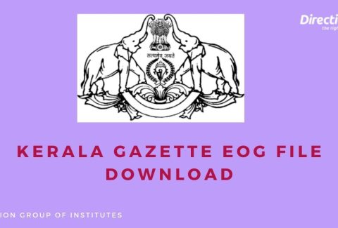 Kerala Gazette EOG file download