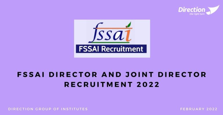 FSSAI Director and Joint Director Recruitment 2022