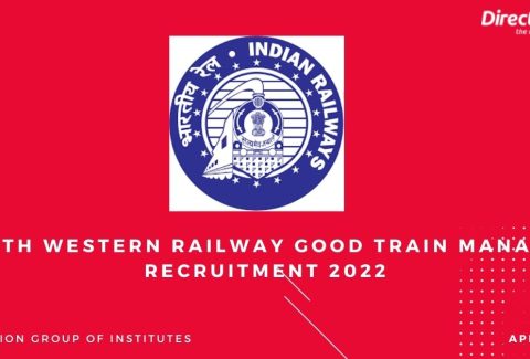 South Western Railway Good Train Manager Recruitment 2022